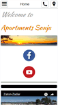 Mobile Screenshot of apartments-sanja.com